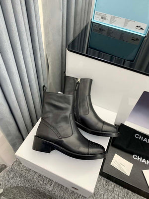 Chanel Women's Shoes Ankle Boots 189740 - 35 - View 7
