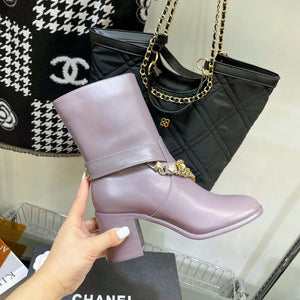 Chanel Women's Shoes Classcal Chain Hight Boots 190800 - 35 - View 4