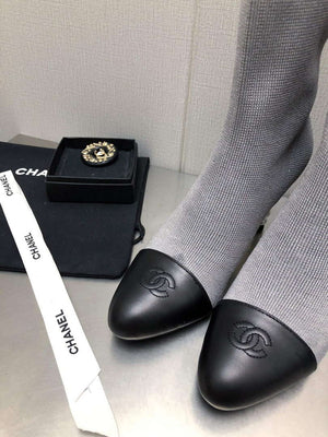 Chanel Women's Shoes Fashion Boots C94360 - 35 - View 3