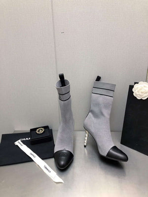 Chanel Women's Shoes Fashion Boots C94360 - 35 - View 7