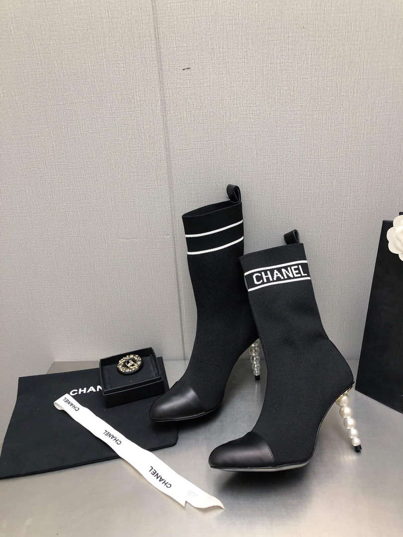 Chanel Women's Shoes Fashion Boots C94361 - 35 - View 7