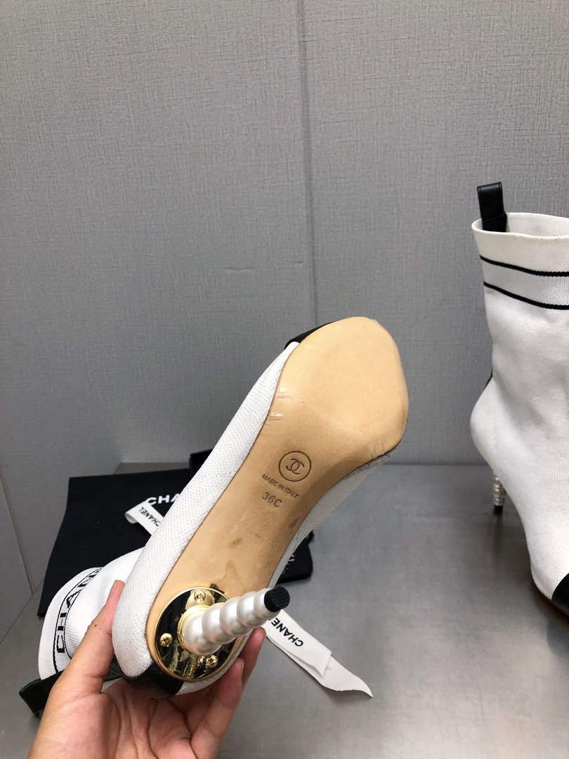 Chanel Women's Shoes Fashion Boots C94362 - 35 - View 8