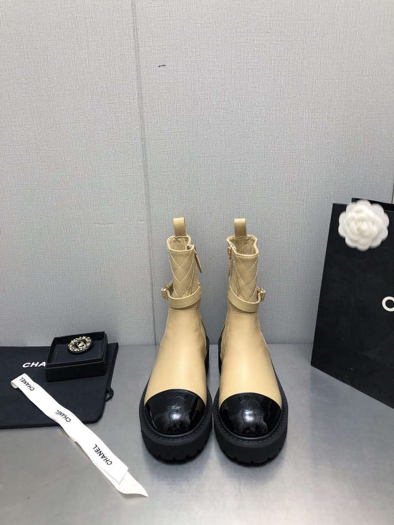 Chanel Women's Shoes Fashion Boots C94363 - 35 - View 1