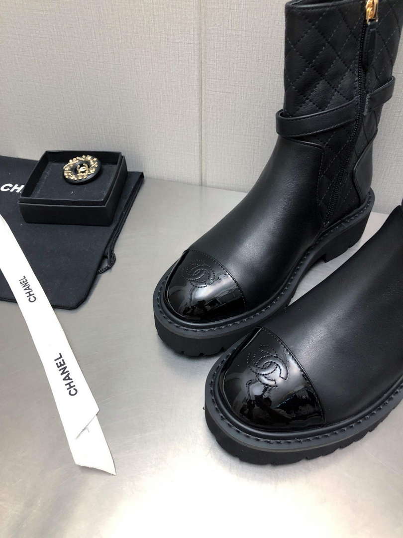 Chanel Women's Shoes Fashion Boots C94365 - 35 - View 8