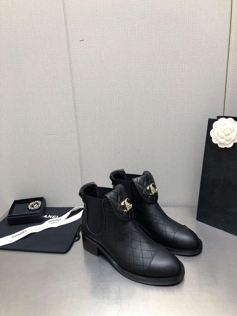 Chanel Women's Shoes Fashion Boots C94366 - 35 - View 3