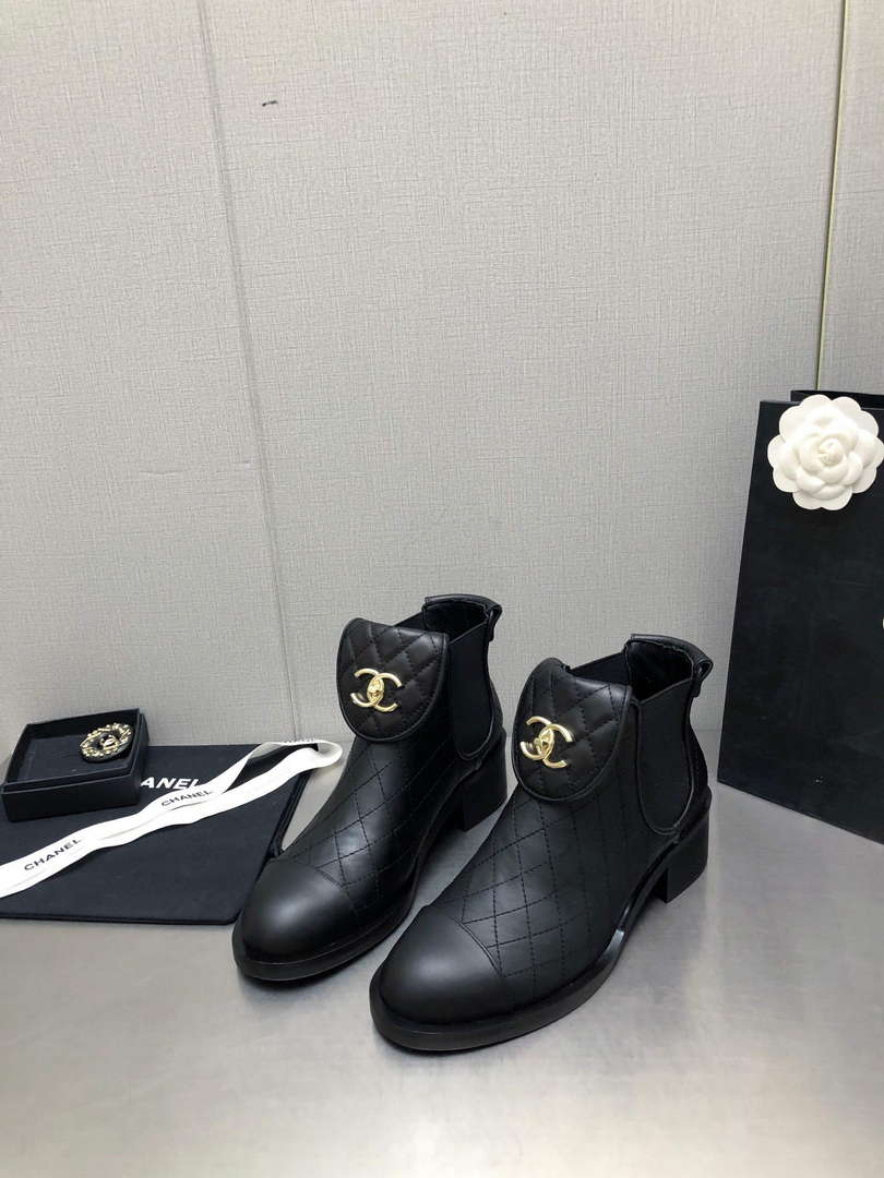 Chanel Women's Shoes Fashion Boots C94366 - 35 - View 7