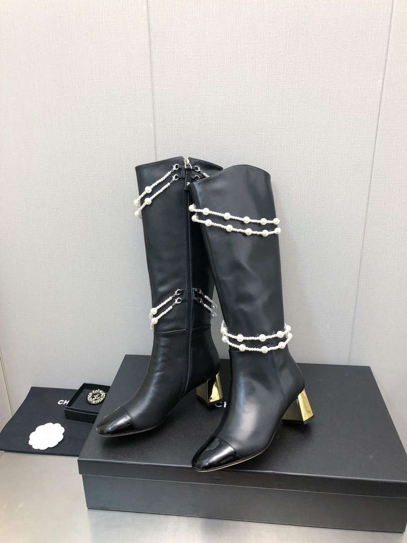 Chanel Women's Shoes Fashion High Boots C77661