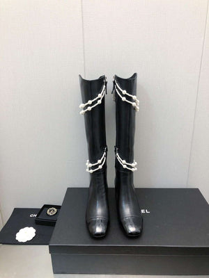 Chanel Women's Shoes Fashion High Boots C77661 - 35 - View 3