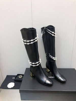 Chanel Women's Shoes Fashion High Boots C77661 - 35 - View 4