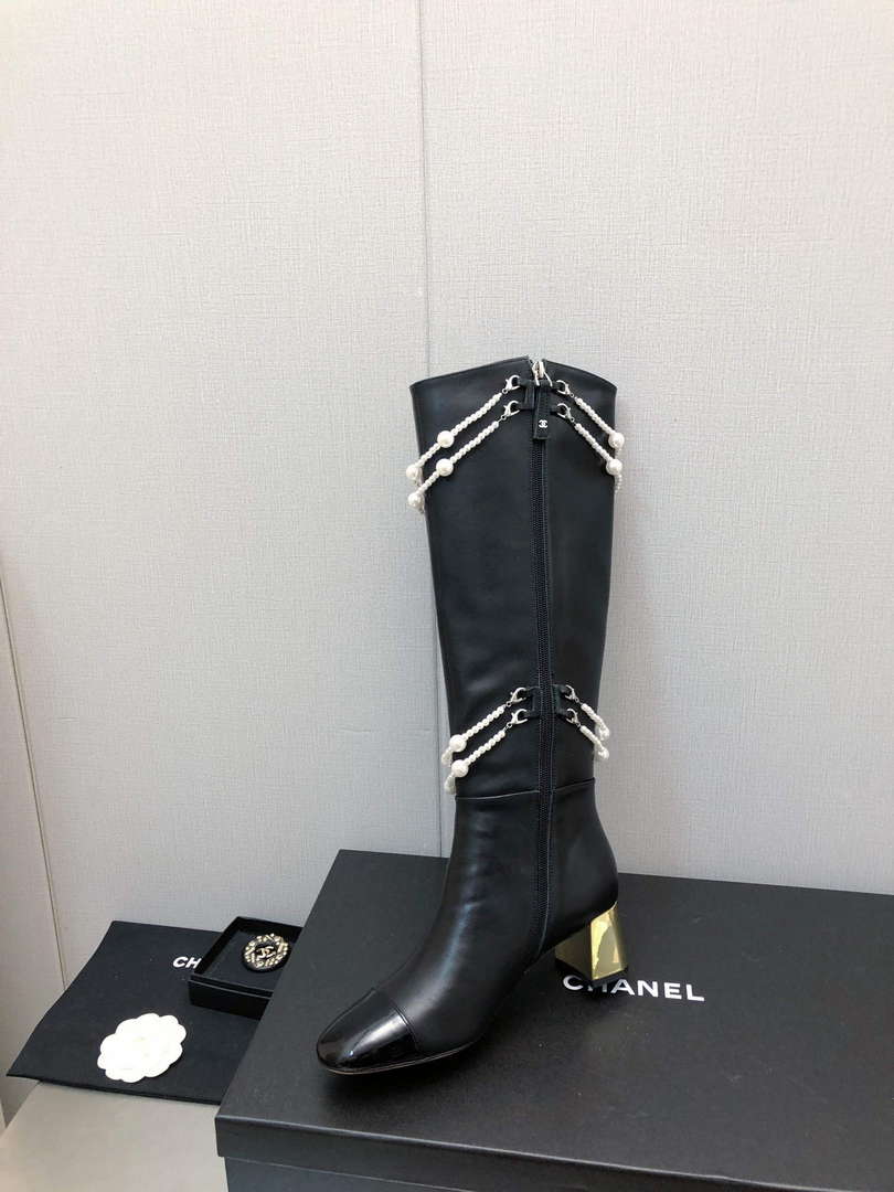 Chanel Women's Shoes Fashion High Boots C77661 - 35 - View 7