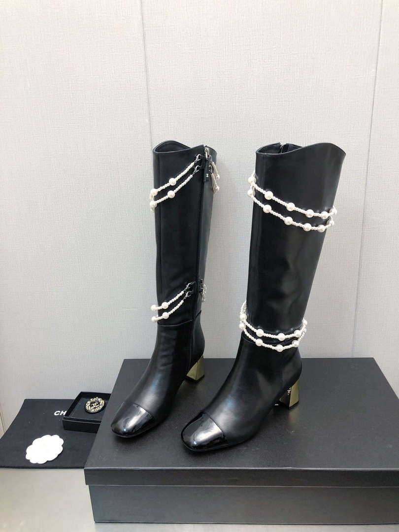 Chanel Women's Shoes Fashion High Boots C77661