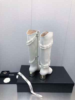 Chanel Women's Shoes Fashion High Boots C77662 - 35 - View 6
