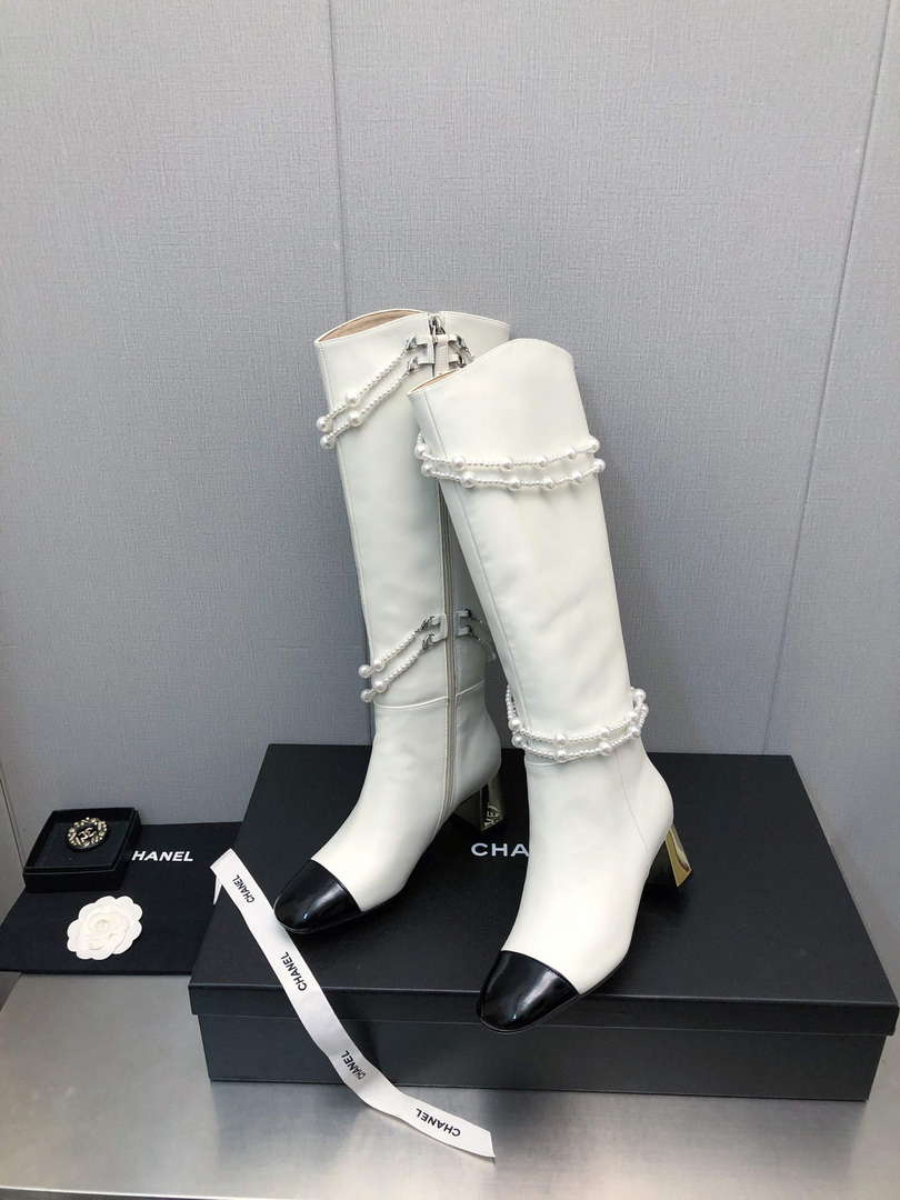 Chanel Women's Shoes Fashion High Boots C77662 - 35 - View 8