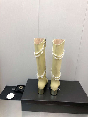 Chanel Women's Shoes Fashion High Boots C77663 - 35 - View 4