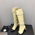 Chanel Women's Shoes Fashion High Boots C77663 - 35 - View 1