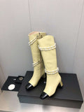 Chanel Women's Shoes Fashion High Boots C77663