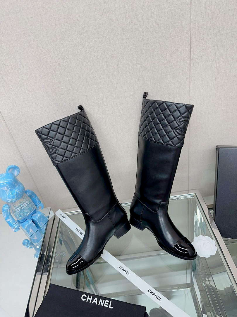 Chanel Women's Shoes Fashion High boots C94374 - 35 - View 4