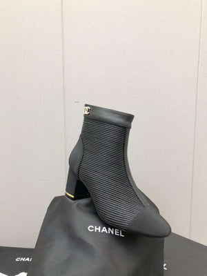 Chanel Women's Shoes Fashion Short Boots C77650 - 35 - View 3