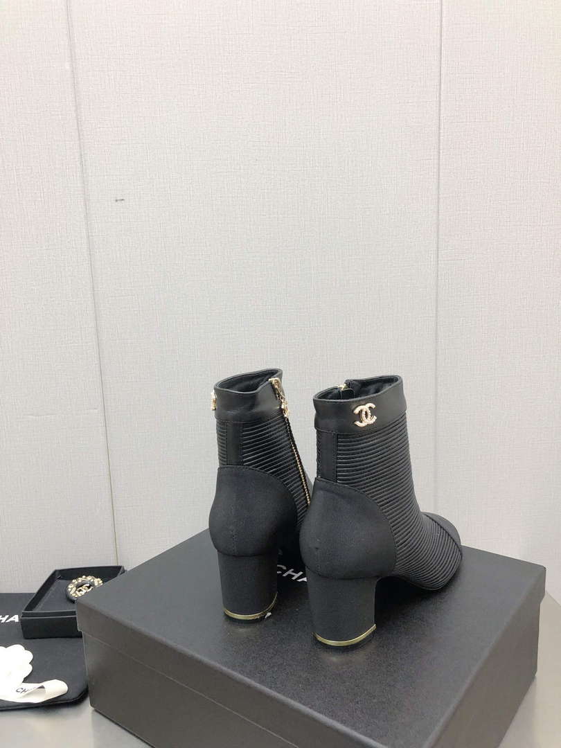 Chanel Women's Shoes Fashion Short Boots C77650