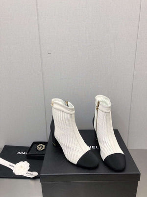 Chanel Women's Shoes Fashion Short Boots C77651 - 35 - View 1