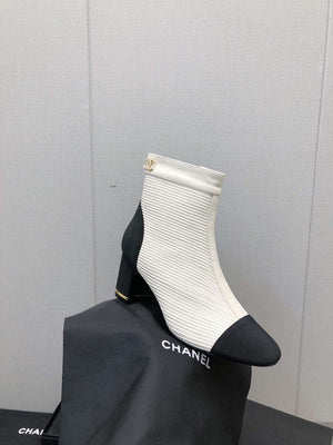 Chanel Women's Shoes Fashion Short Boots C77651 - 35 - View 3