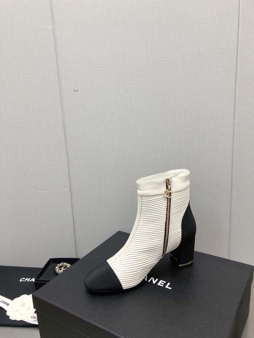 Chanel Women's Shoes Fashion Short Boots C77651