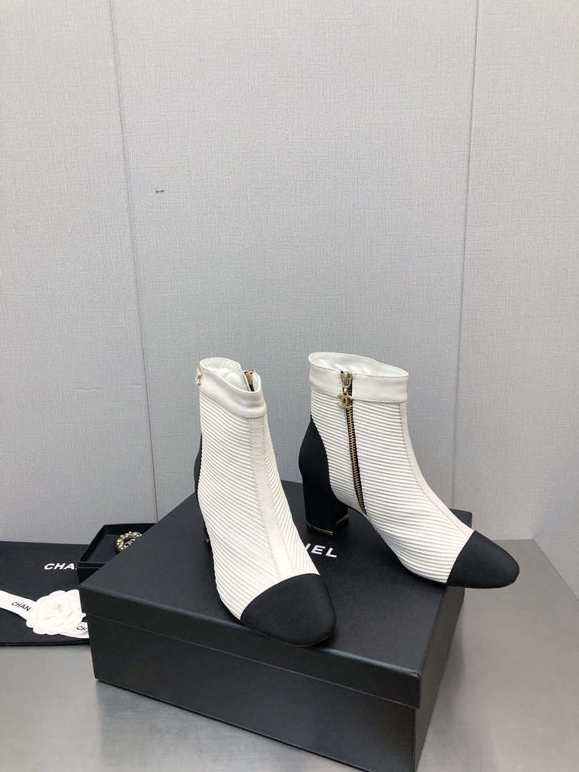 Chanel Women's Shoes Fashion Short Boots C77651 - 35 - View 6