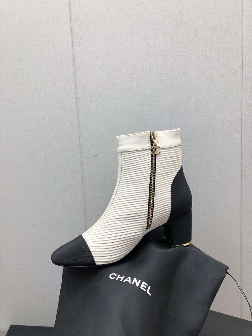Chanel Women's Shoes Fashion Short Boots C77651