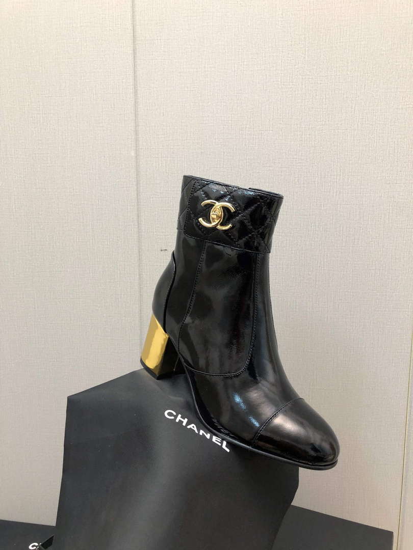 Chanel Women's Shoes Fashion Short Boots C77652
