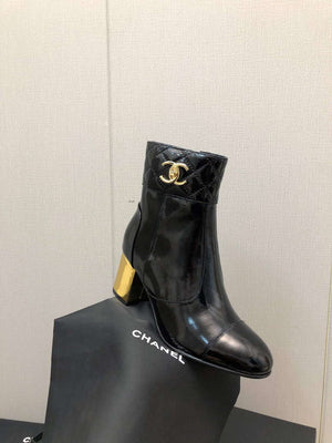 Chanel Women's Shoes Fashion Short Boots C77652 - 35 - View 2