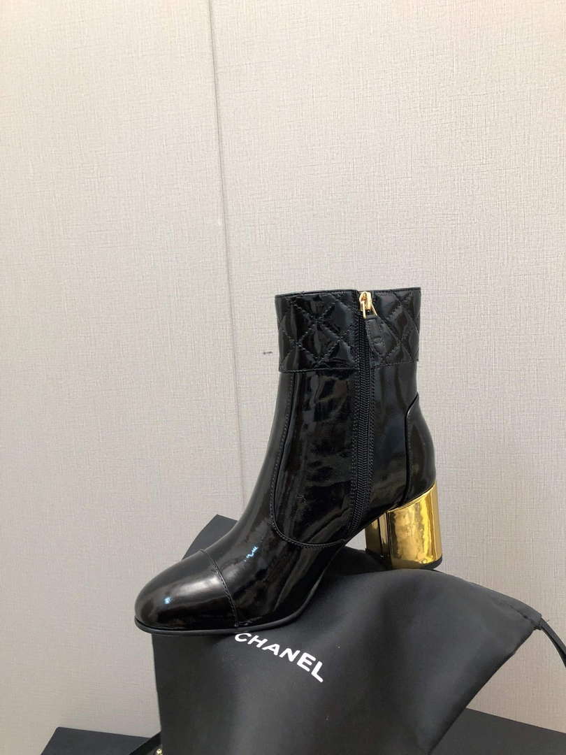 Chanel Women's Shoes Fashion Short Boots C77652