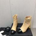 Chanel Women's Shoes Fashion Short Boots C77653 - 35 - View 1