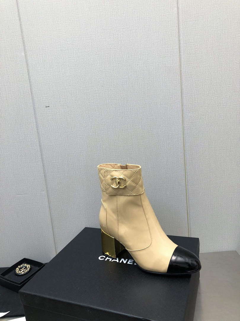 Chanel Women's Shoes Fashion Short Boots C77653