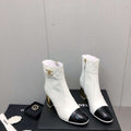 Chanel Women's Shoes Fashion Short Boots C77654 - 35 - View 1