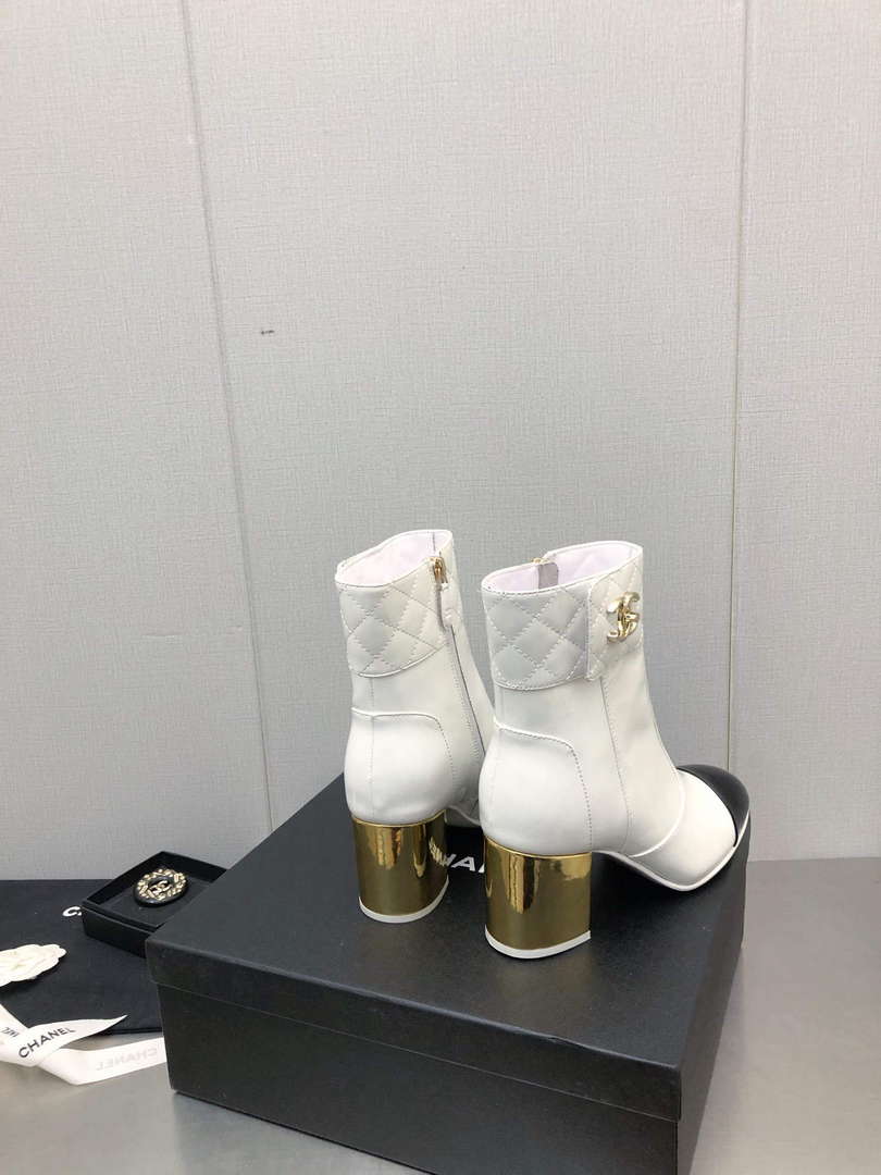 Chanel Women's Shoes Fashion Short Boots C77654