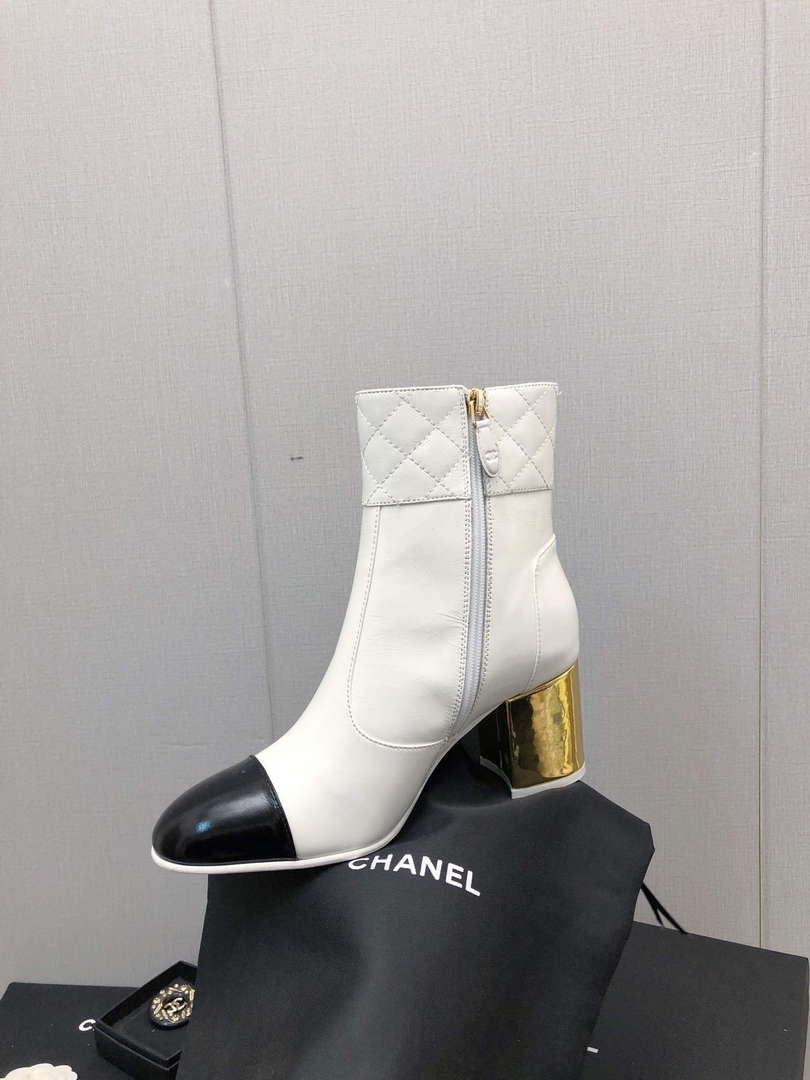 Chanel Women's Shoes Fashion Short Boots C77654