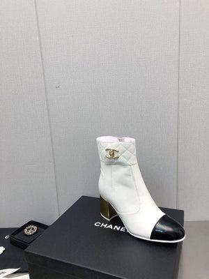 Chanel Women's Shoes Fashion Short Boots C77654 - 35 - View 5