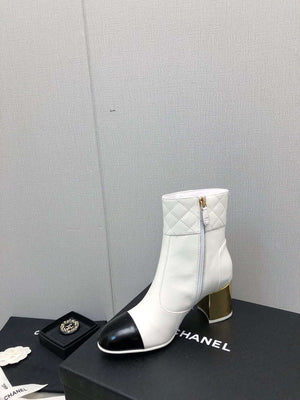 Chanel Women's Shoes Fashion Short Boots C77654 - 35 - View 7