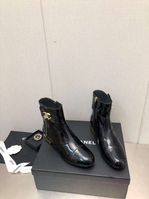 Chanel Women's Shoes Fashion Short Boots C77655 - 35 - View 3