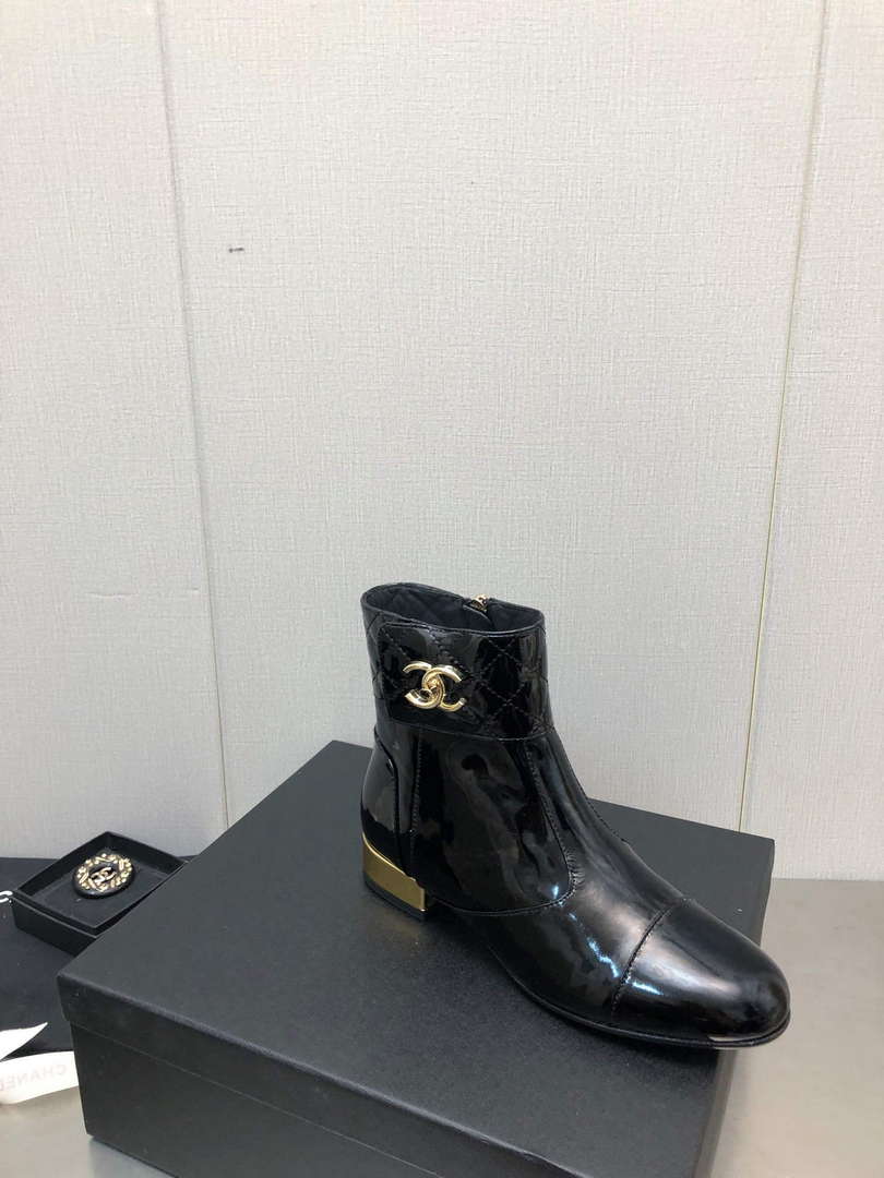 Chanel Women's Shoes Fashion Short Boots C77655