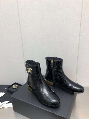 Chanel Women's Shoes Fashion Short Boots C77655 - 35 - View 9