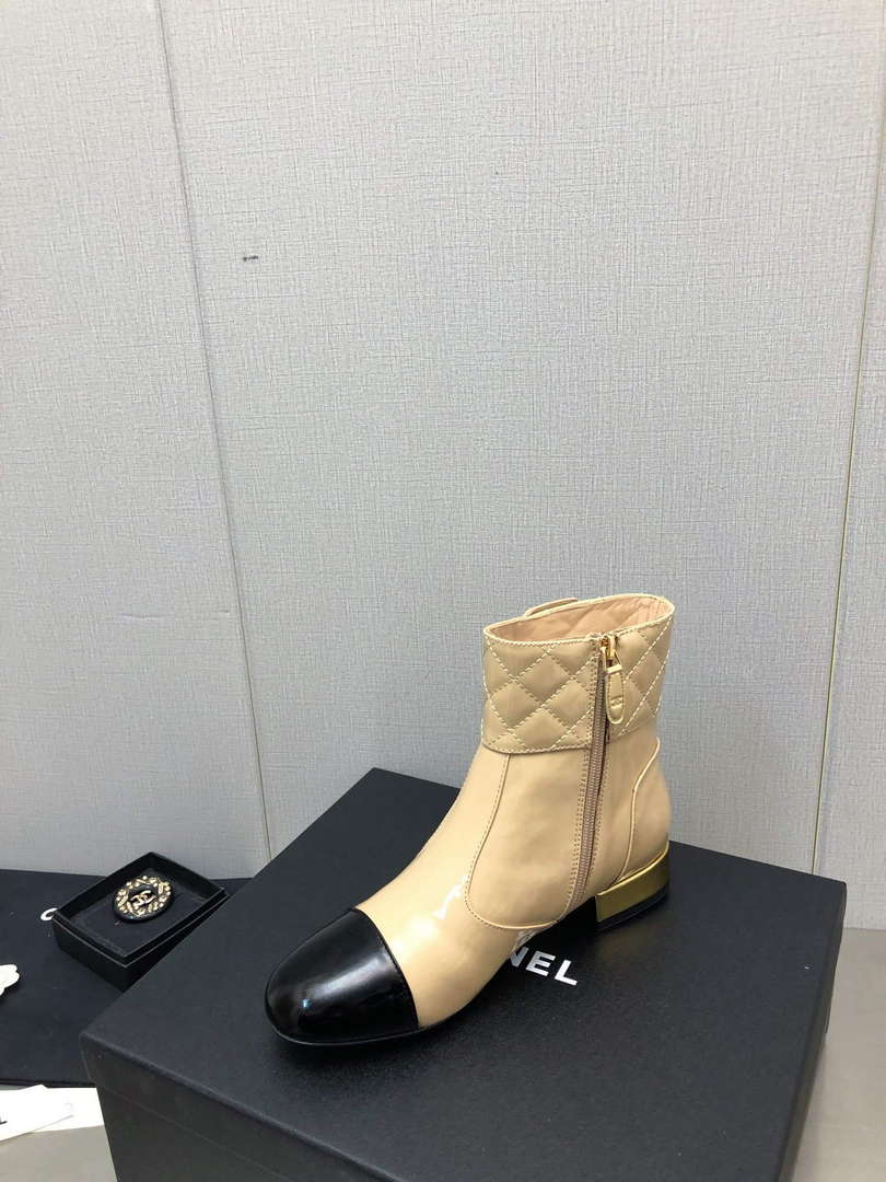 Chanel Women's Shoes Fashion Short Boots C77656
