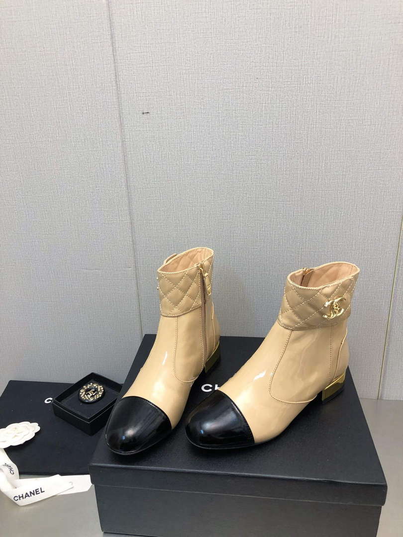 Chanel Women's Shoes Fashion Short Boots C77656