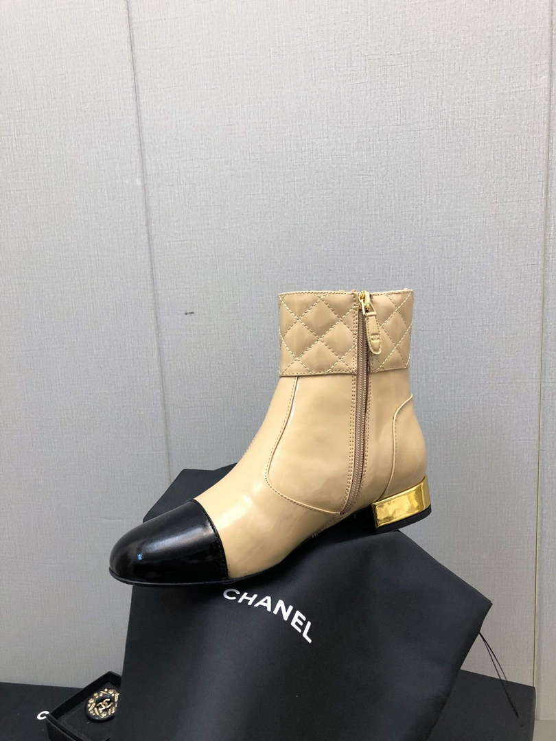 Chanel Women's Shoes Fashion Short Boots C77656