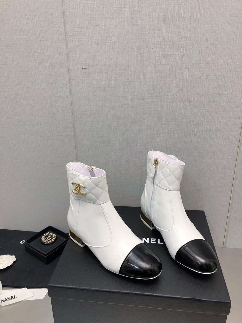 Chanel Women's Shoes Fashion Short Boots C77657