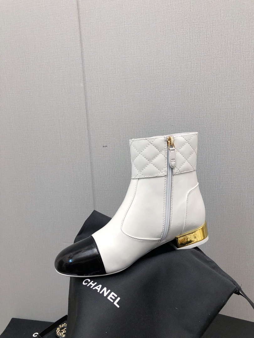 Chanel Women's Shoes Fashion Short Boots C77657 - 35 - View 6