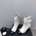 Chanel Women's Shoes Fashion Short Boots C77659 - 35 - View 1