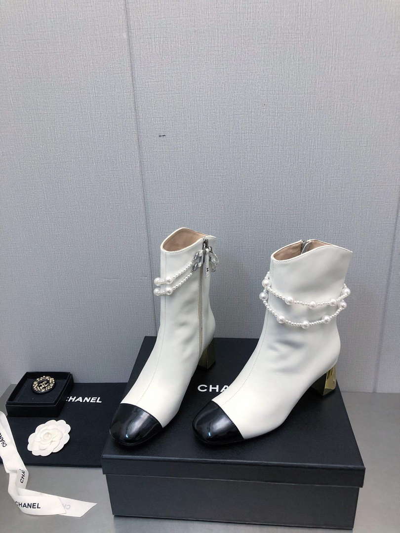 Chanel Women's Shoes Fashion Short Boots C77659
