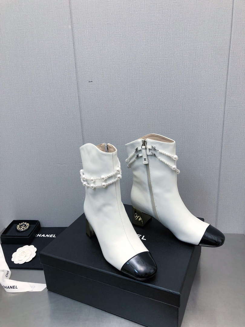 Chanel Women's Shoes Fashion Short Boots C77659