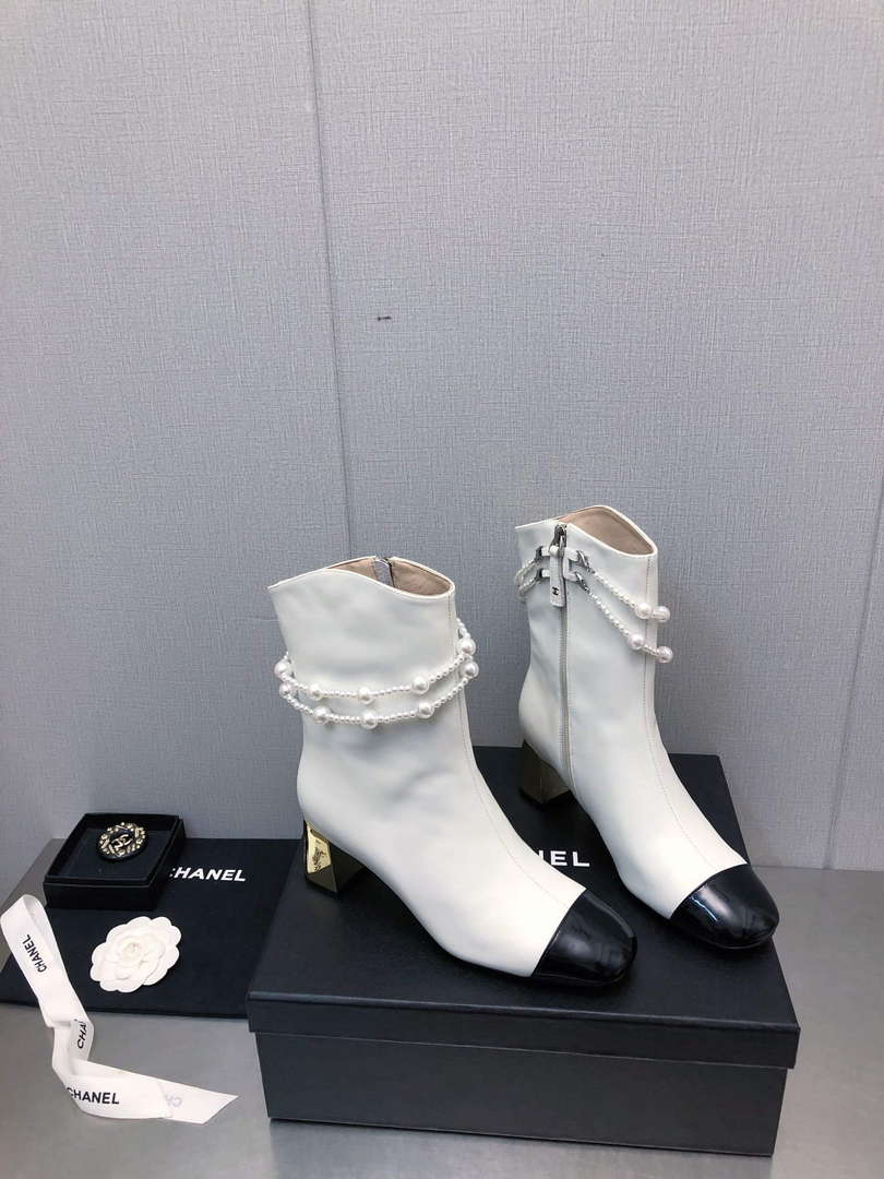 Chanel Women's Shoes Fashion Short Boots C77659